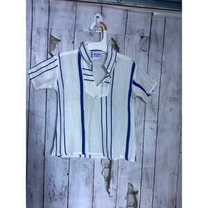 Kamba Kids Tee Made in Greece Blue/White Striped for Boys 1-2 Yeras